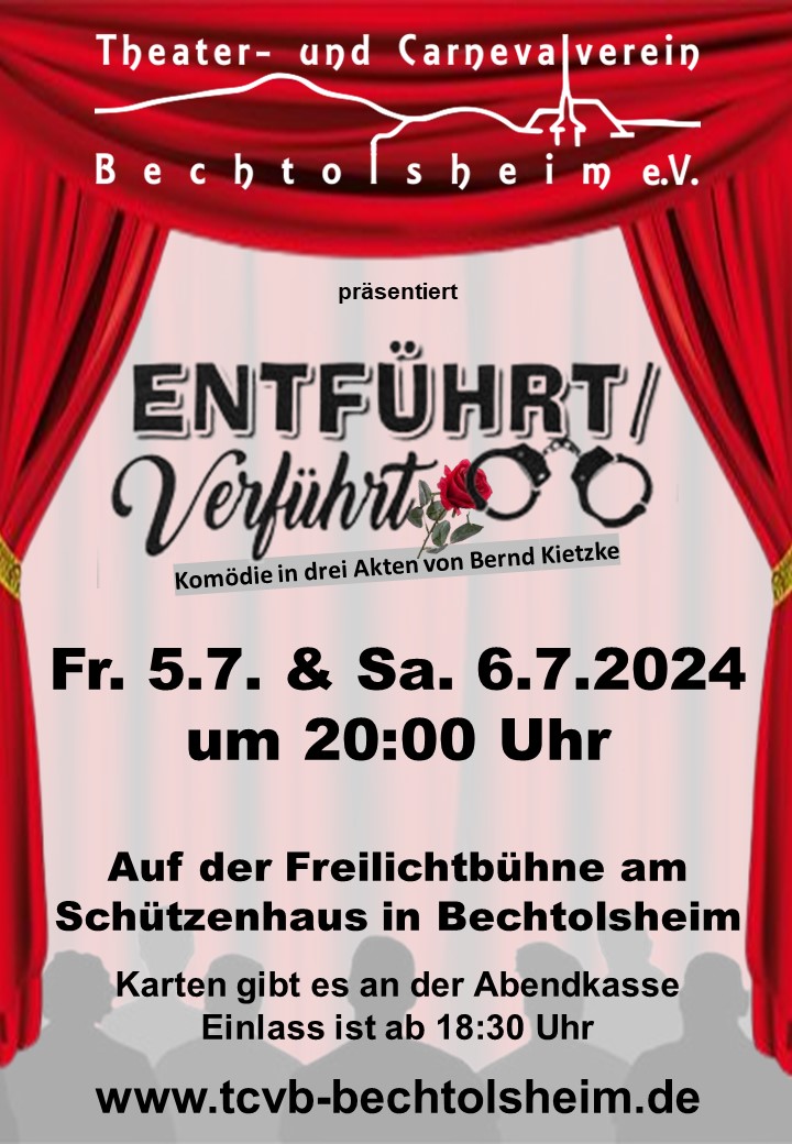 Entführt! Das Theaterstück des Sommers vom TCV Bechtolsheim