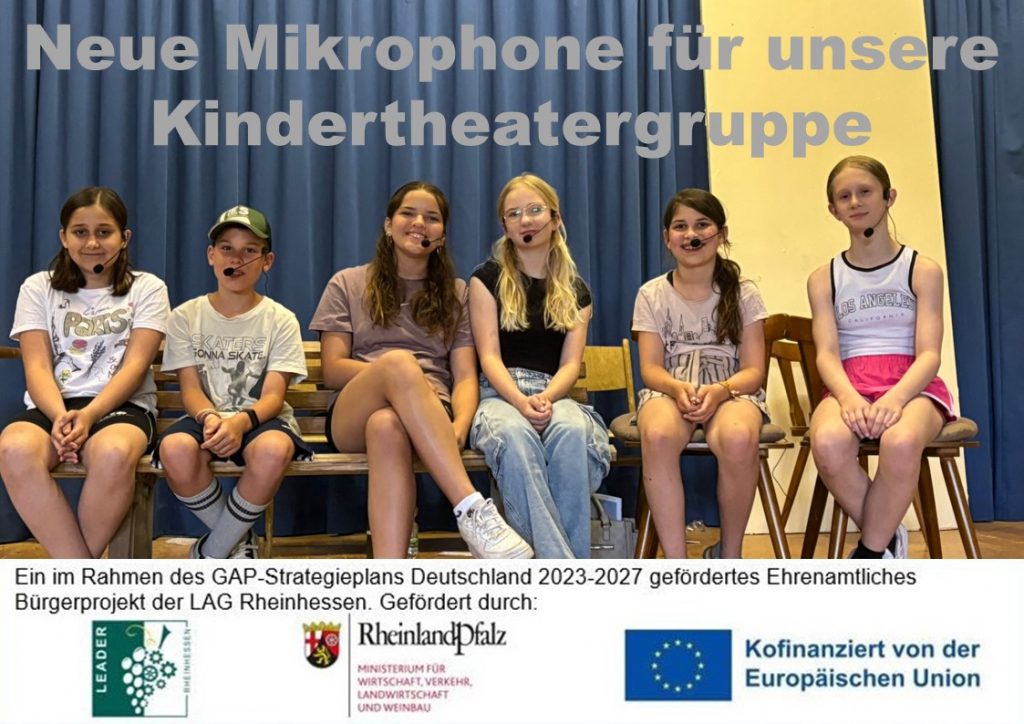 Förderung der Thater Jugendgruppe
